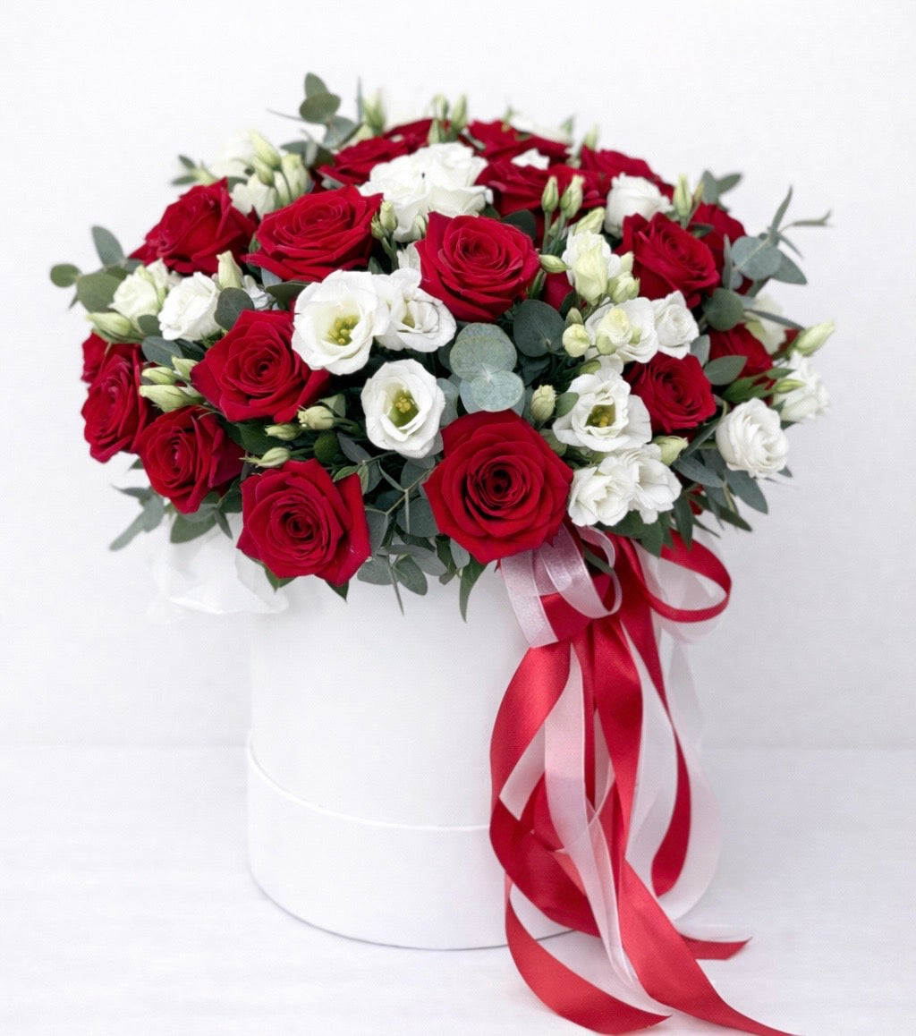 Red & White Elegance