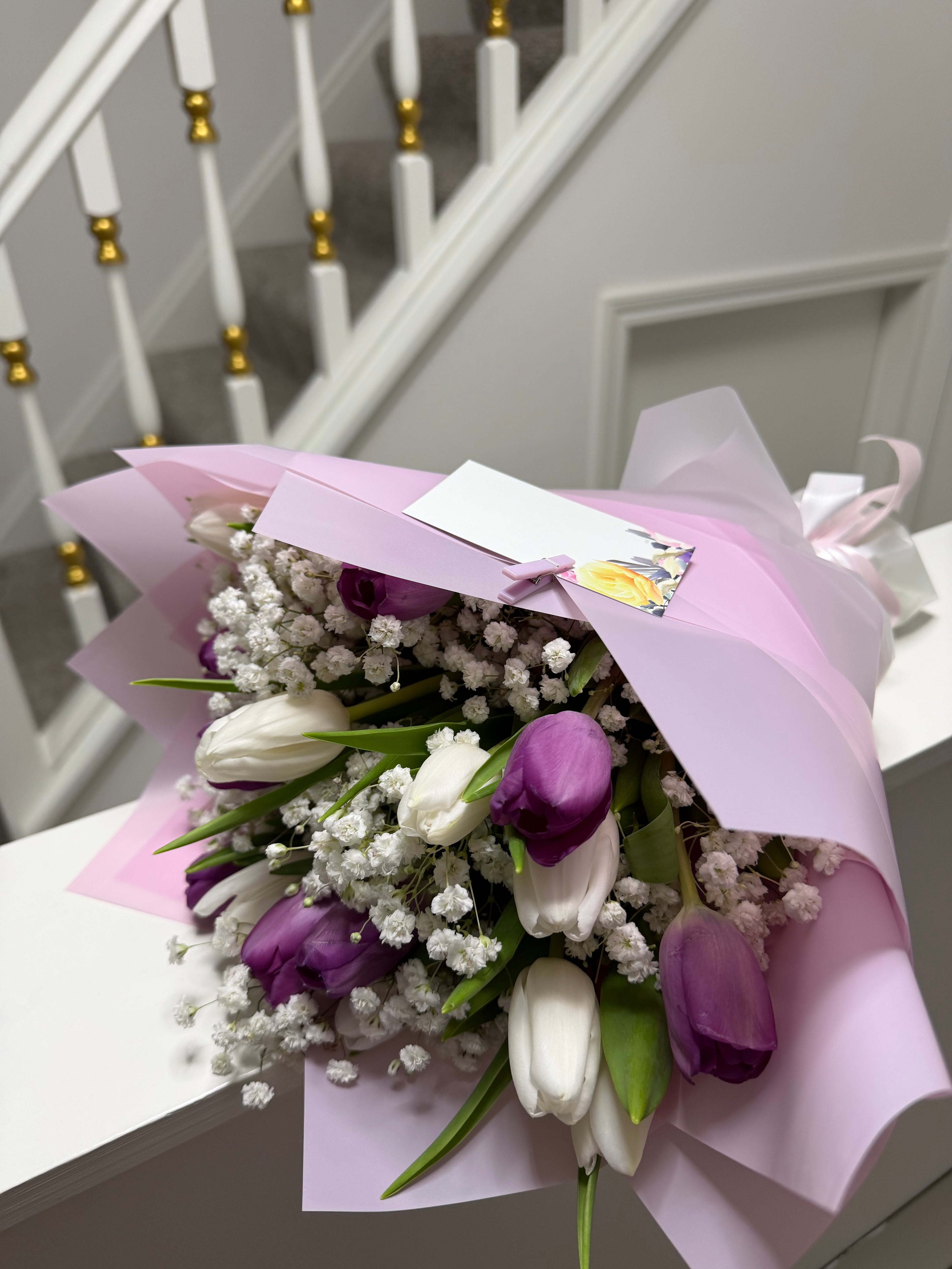 Blush Tulip Dream Bouquet