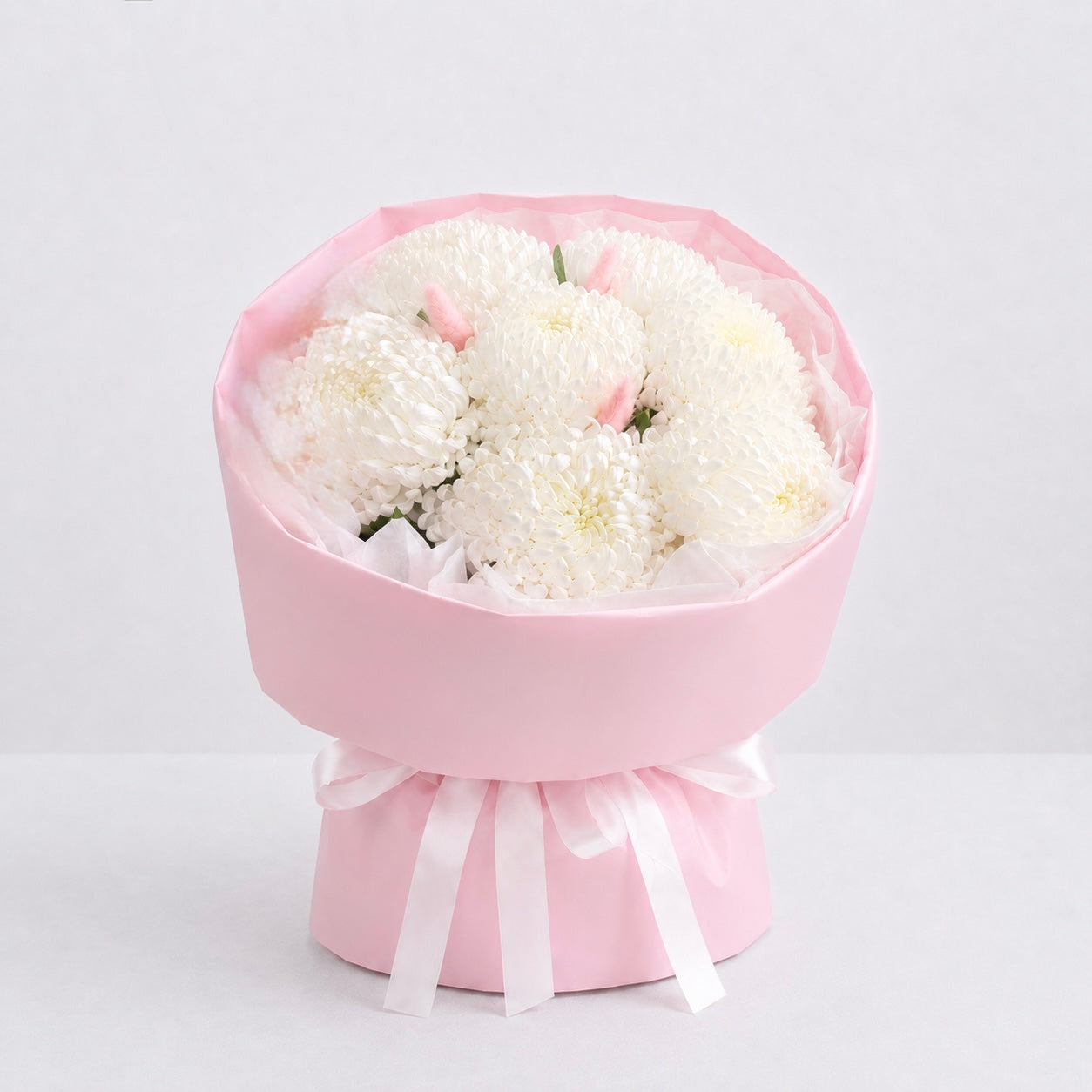 White Chrysanthemum Couture Bouquet