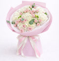 Blush Roses & White Hydrangea Luxury Bouquet