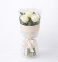 White Rose Trio in Tube Wrap
