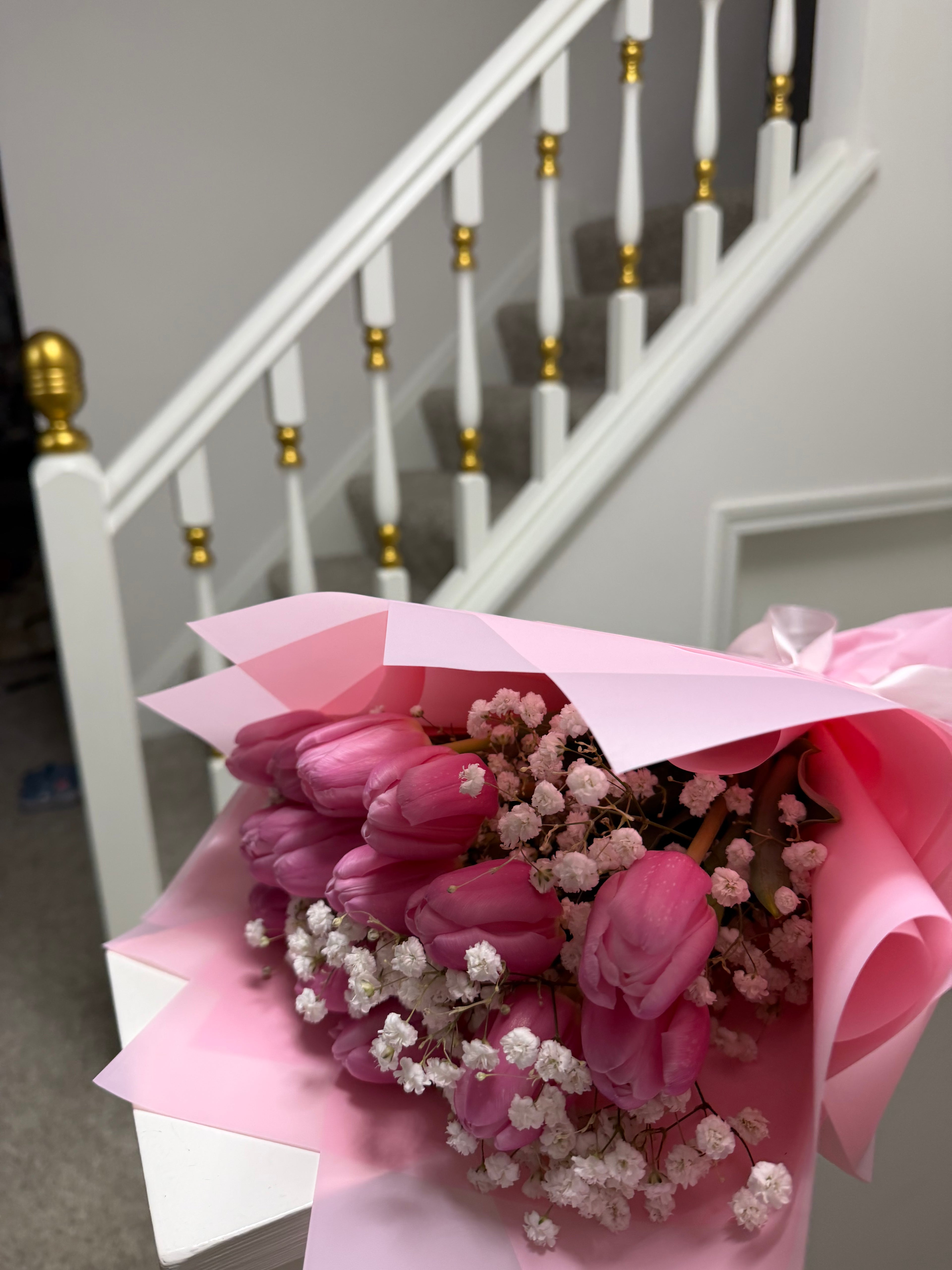 Blush Tulip Dream Bouquet