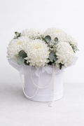 Pearl White Chrysanthemum Box