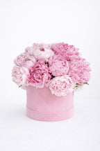 Blush Peony Velvet Box