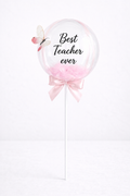 Best Teacher Bubble Balloon