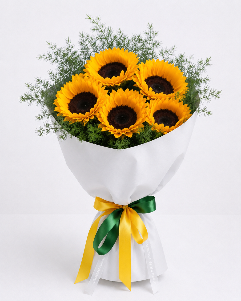 Golden Sunflower Charm Bouquet