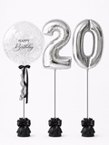 Birthday Bubble Balloon & Number Set