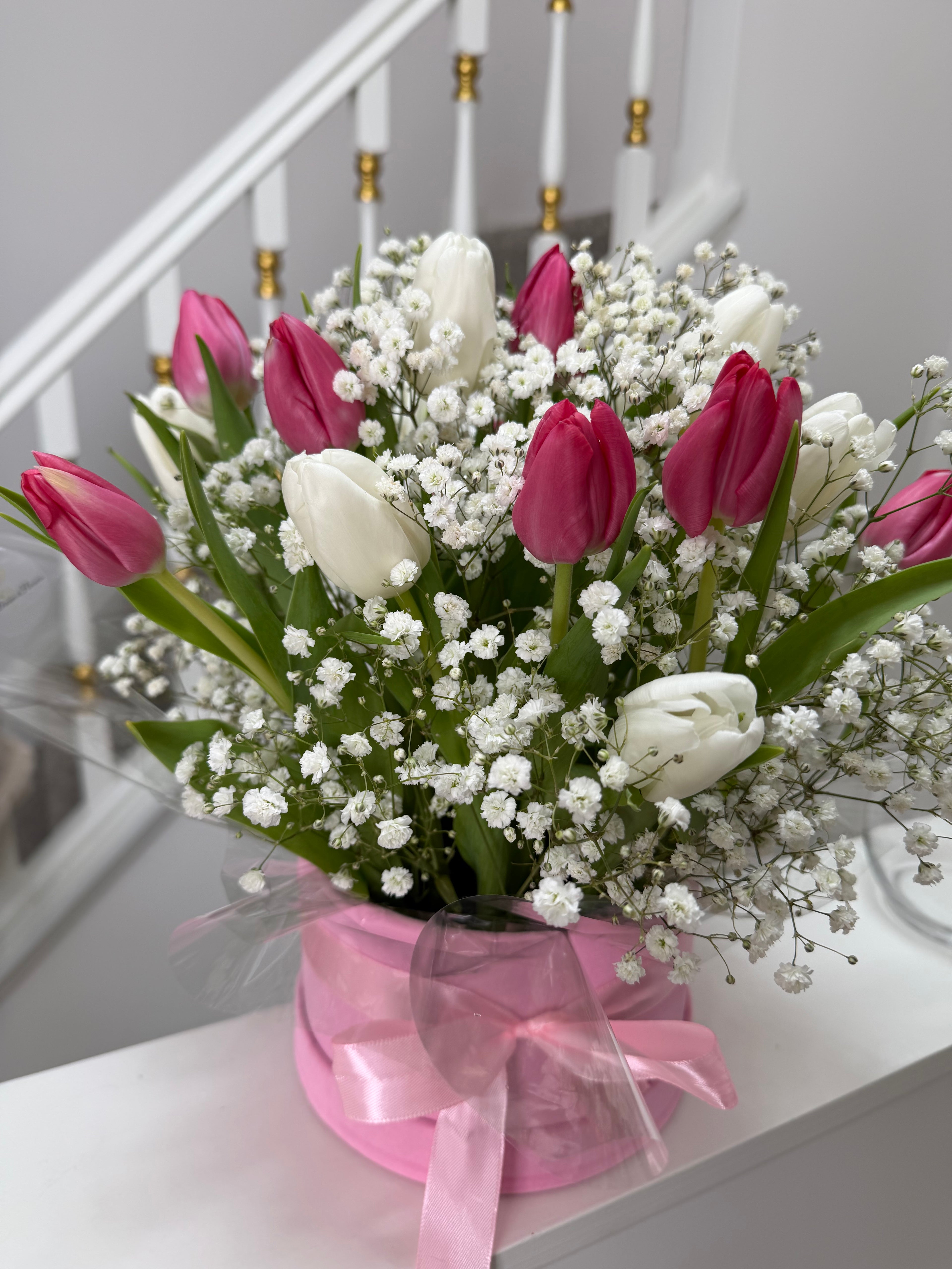 White Tulip Elegance