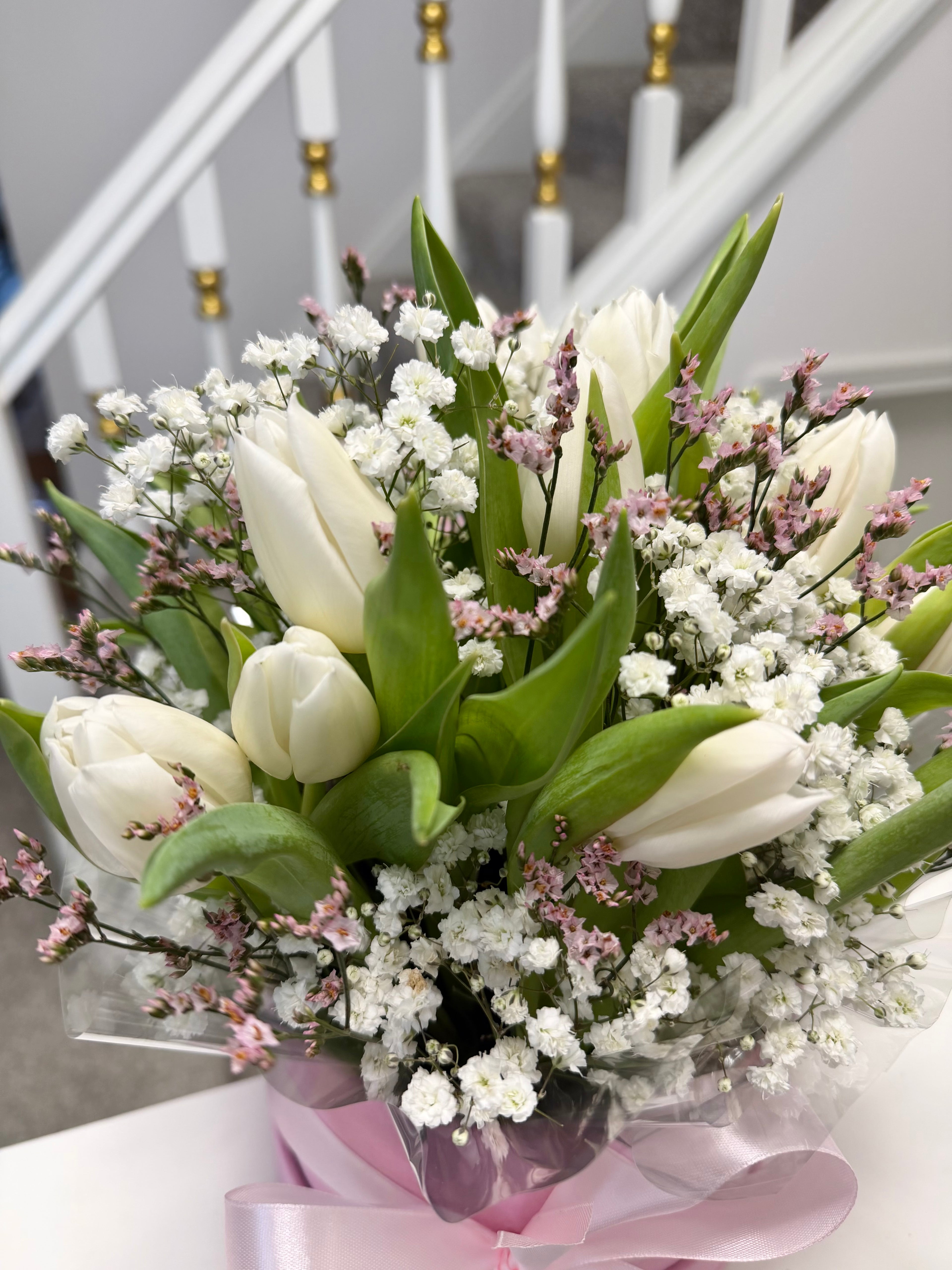 White Tulip Elegance