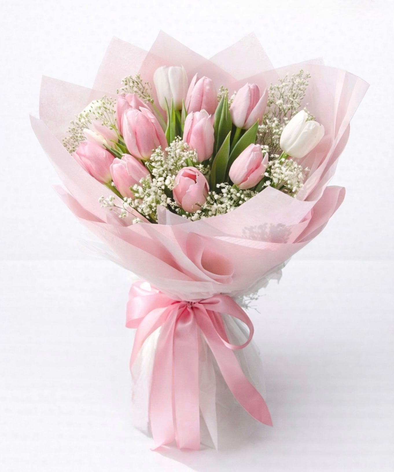 Blush Tulip Dream Bouquet