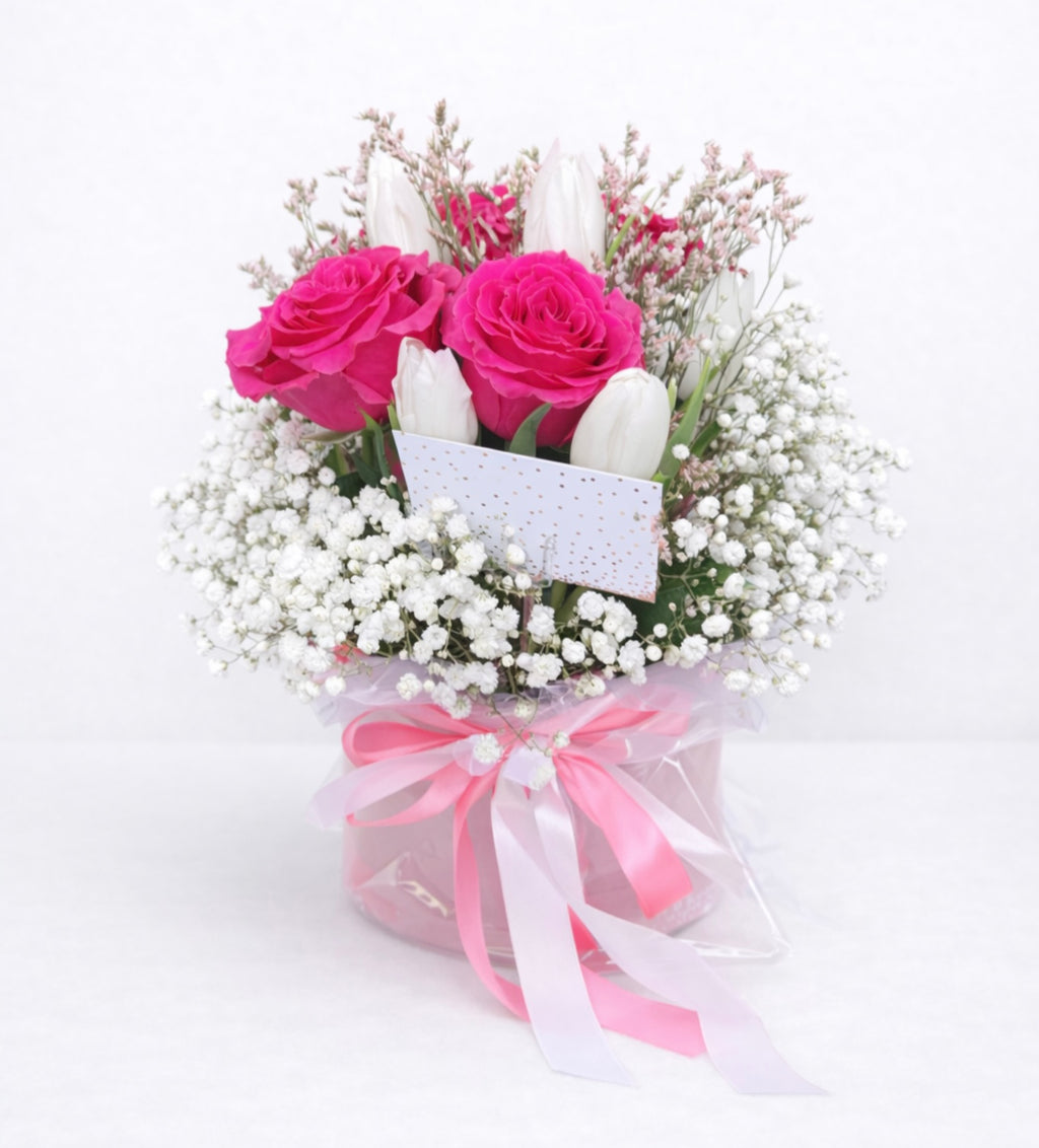 Pink Love Cloud Box