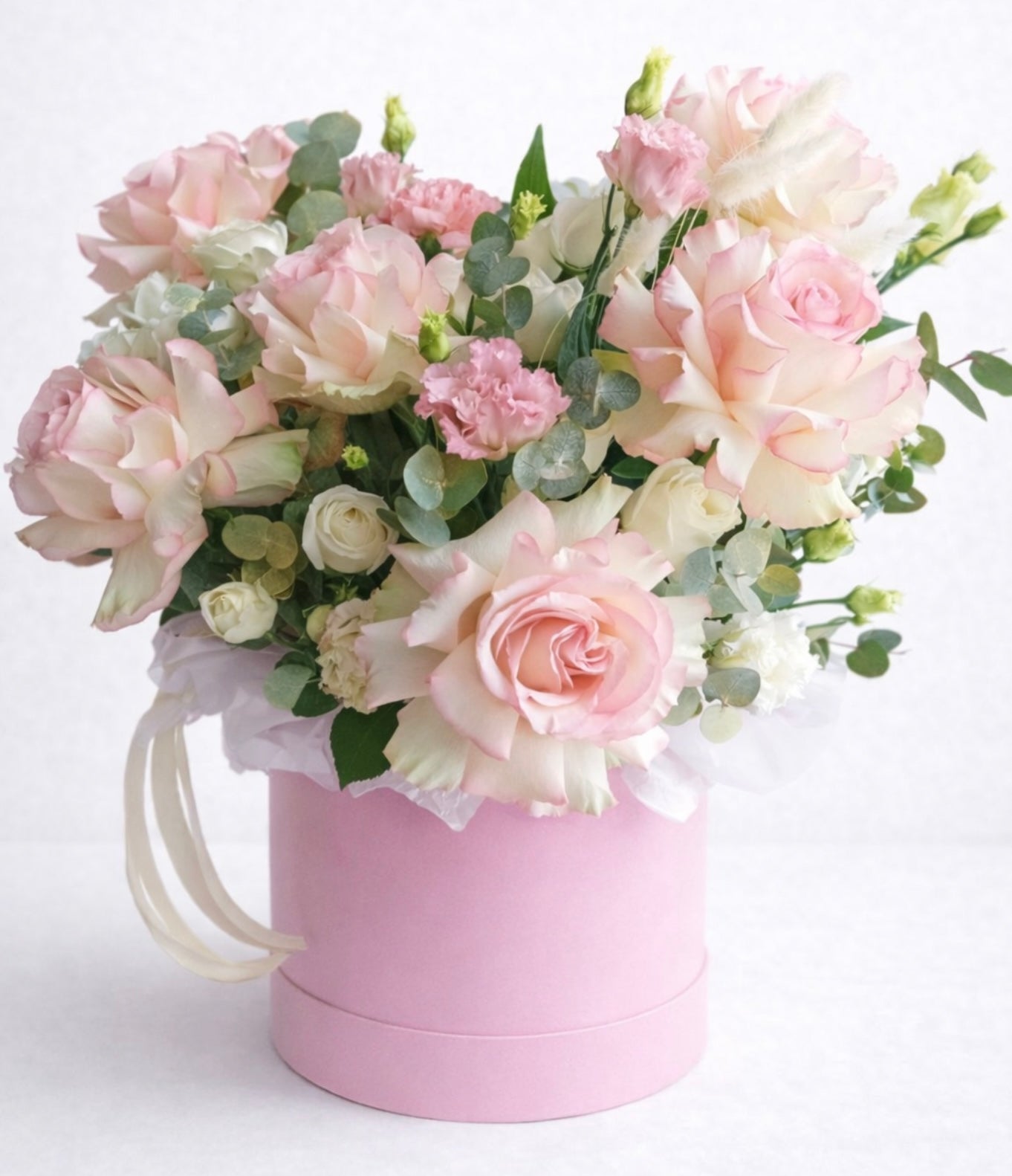 Blush Whisper Flower Box