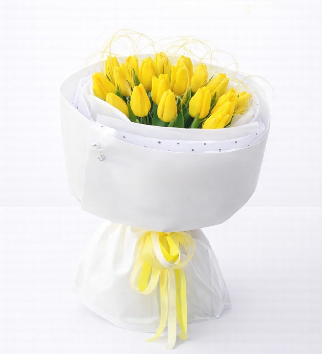 Sunny Yellow Tulip Bouquet