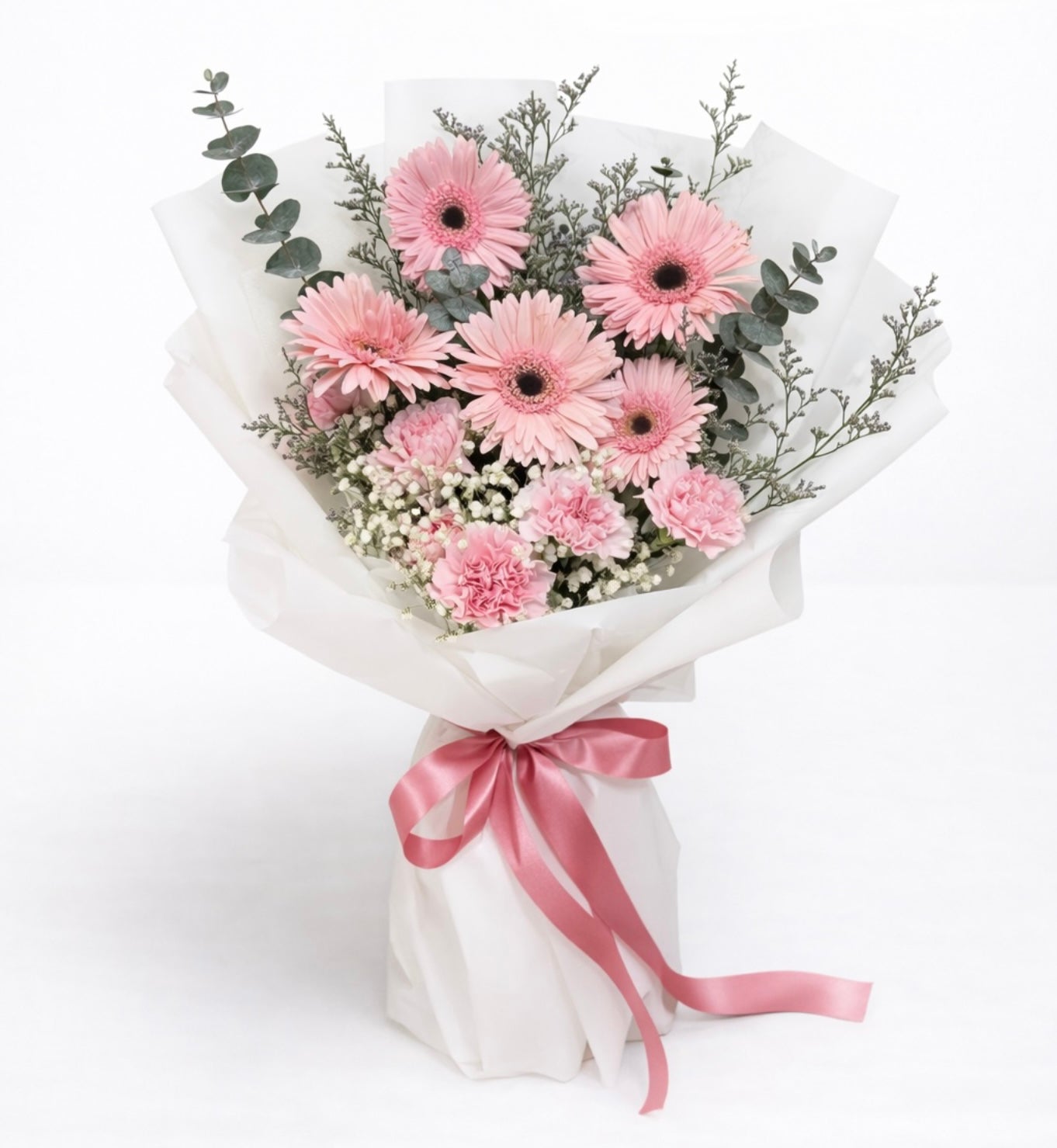 Blush Gerbera Elegance Bouquet